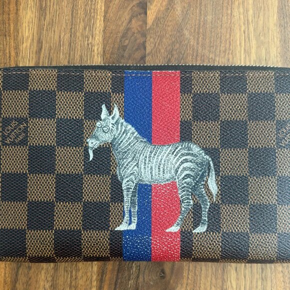 Limited Edition Louis Vuitton Zebra Wallet - Picture 1 of 3
